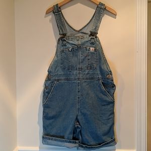 Carhartt jean short overalls